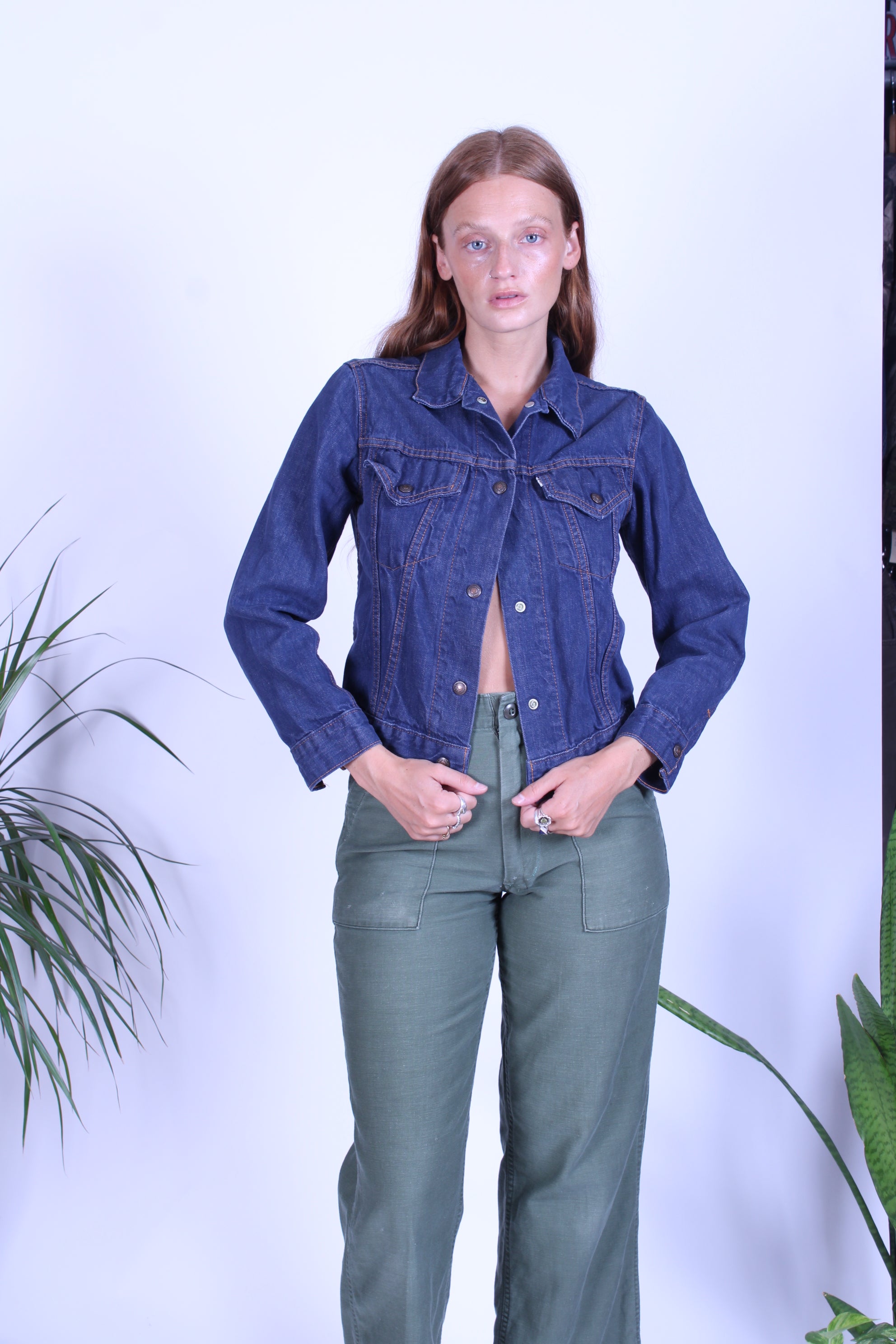 Vintage US ARMY OG-107 trouser Army Pant W26