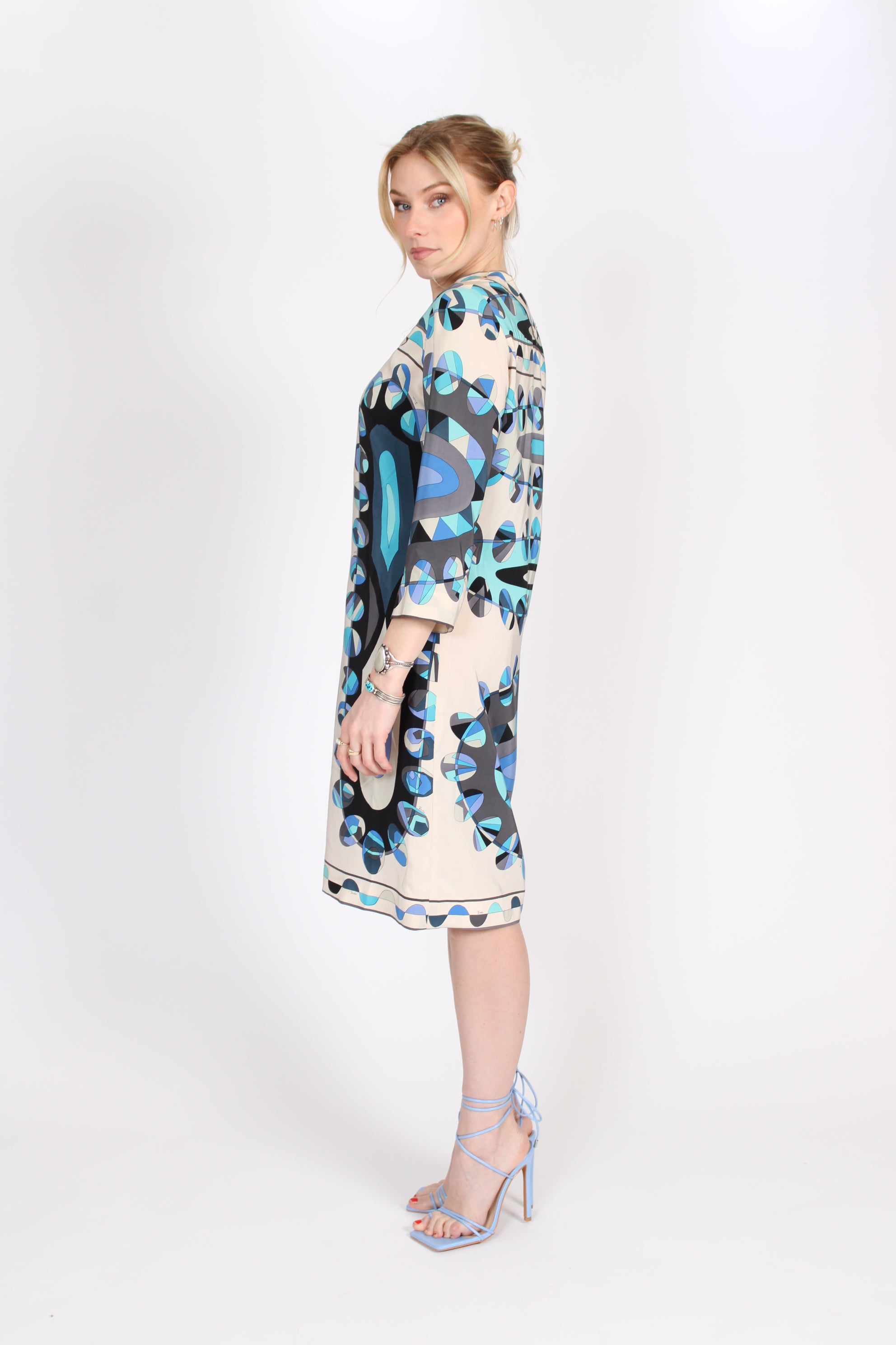 1960s Emilio Pucci Abstract Dress