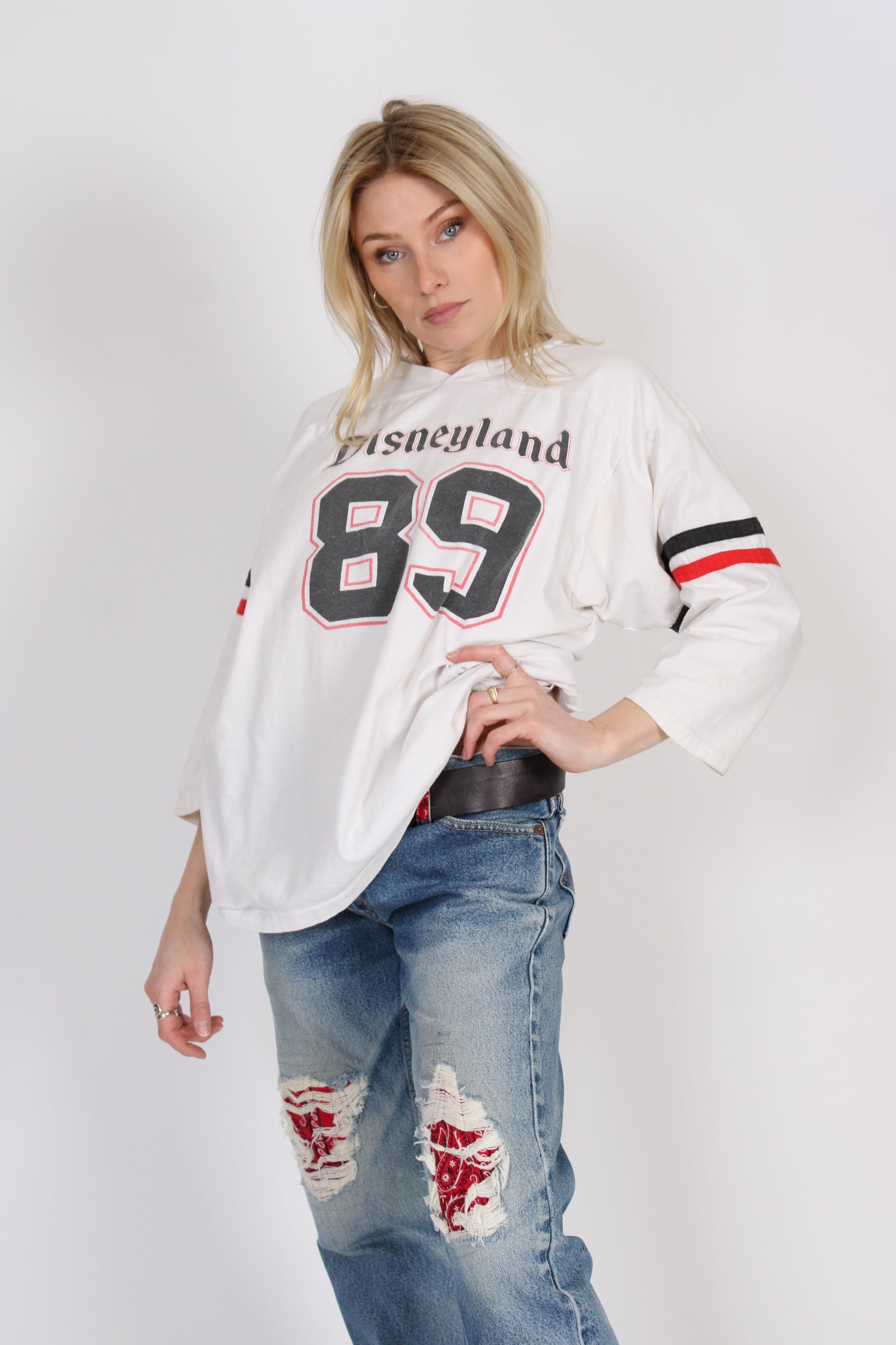 Vintage Disneyland 1989 Jersey Style Shirt