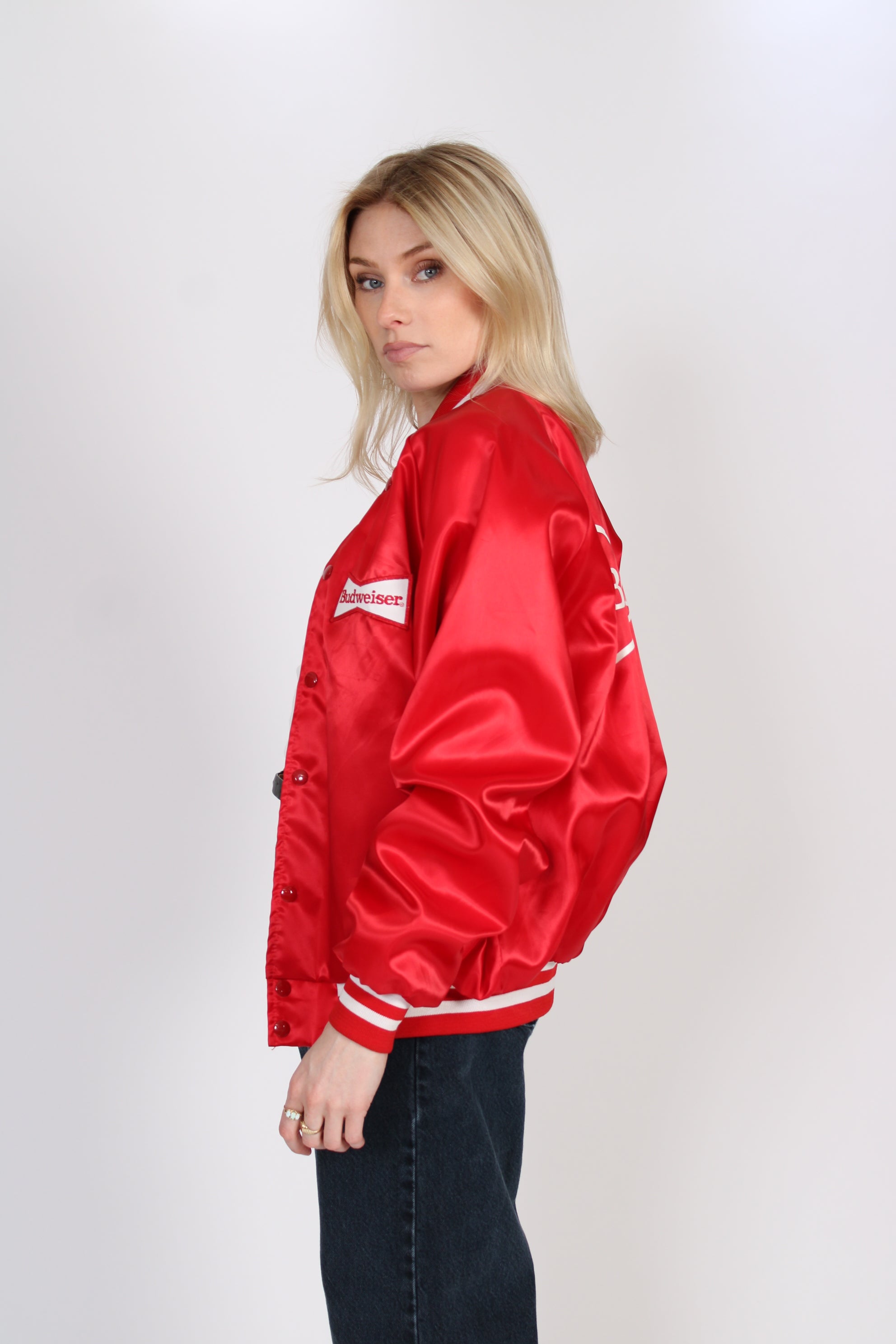1980s Budweiser Bomber Jacket