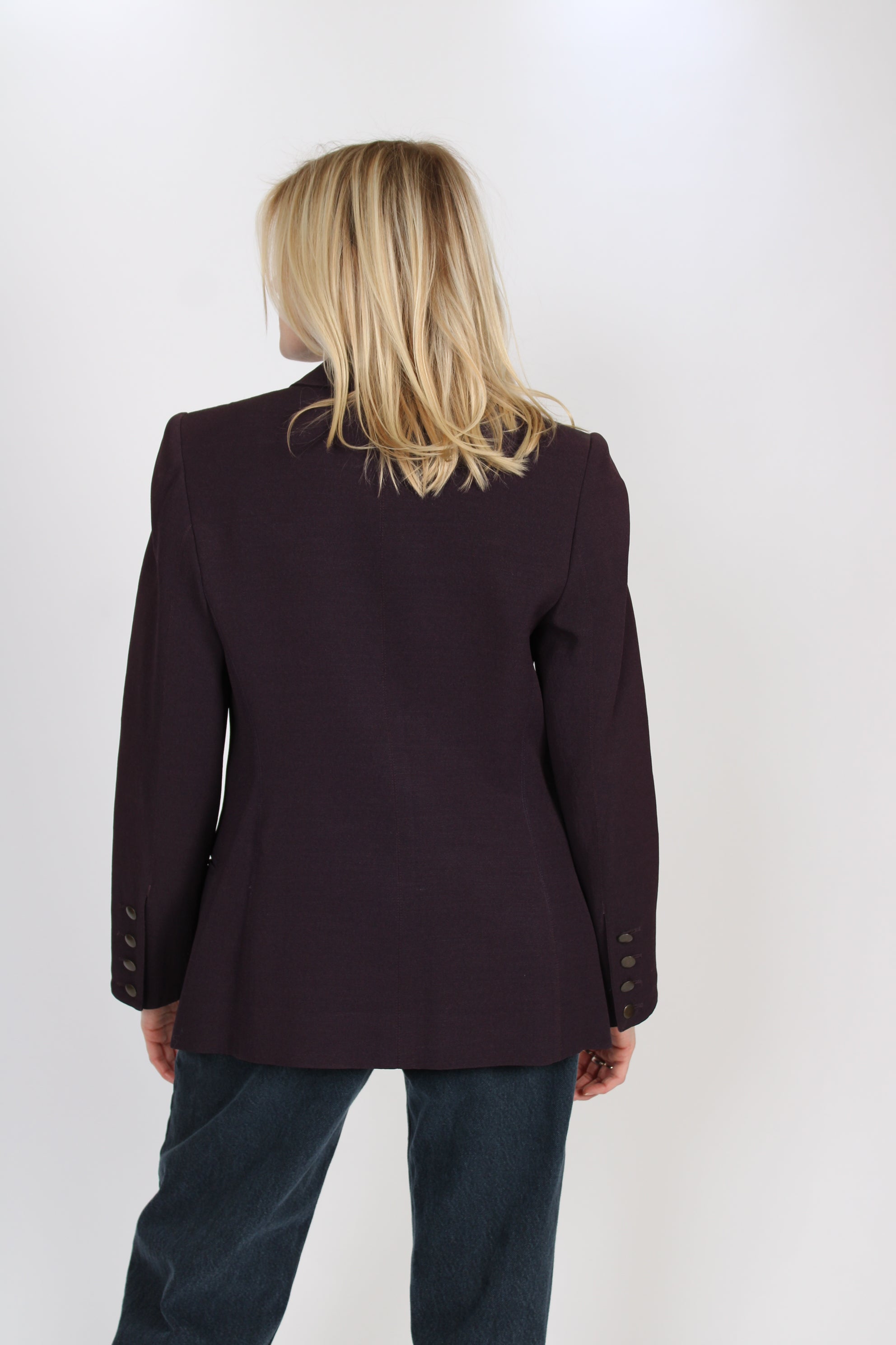 Vintage Claude Montana Black Blazer