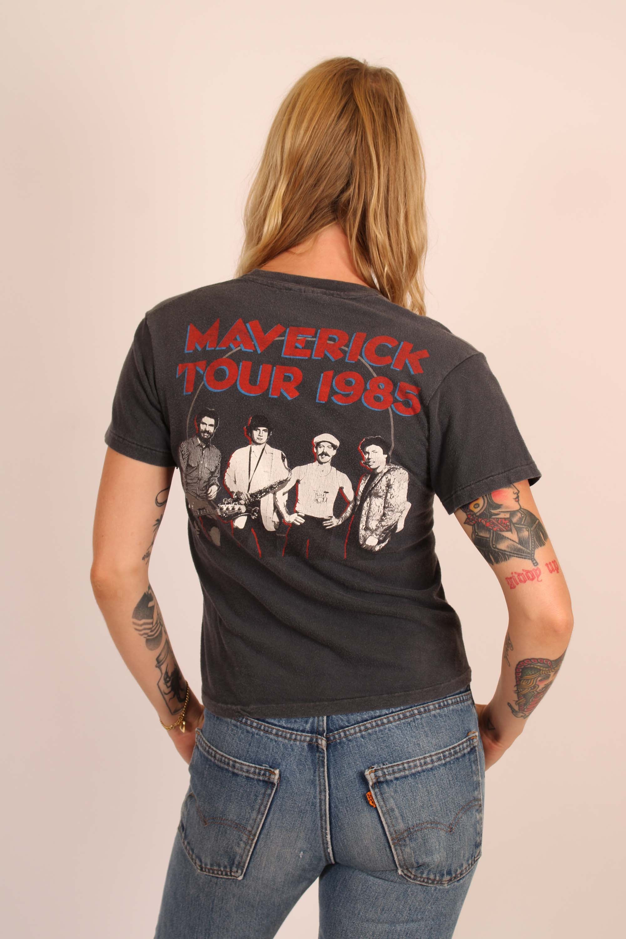 Vintage 1980s George Thorogood and The Destroyers Maverick Tour T Shirt