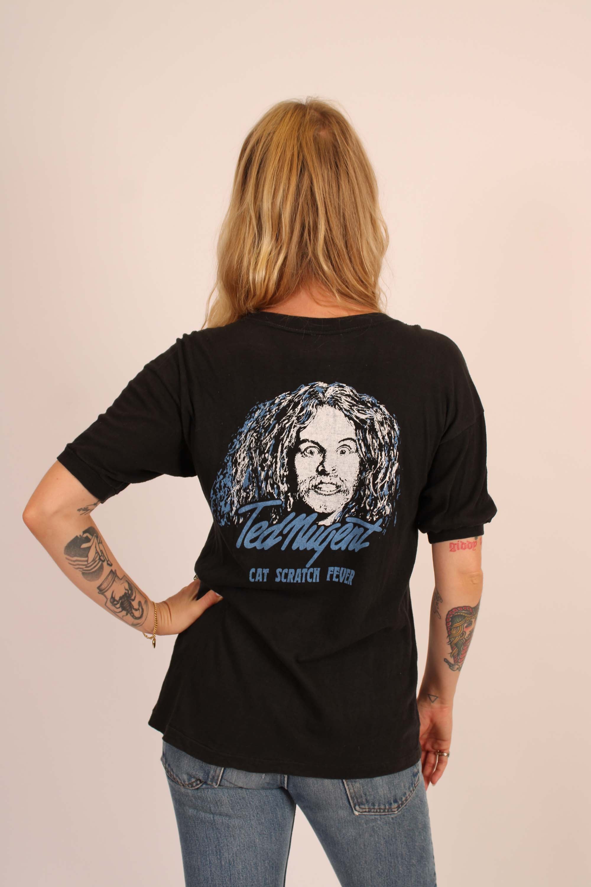 Vintage 1970s Ted Nugent Ringer T shirt