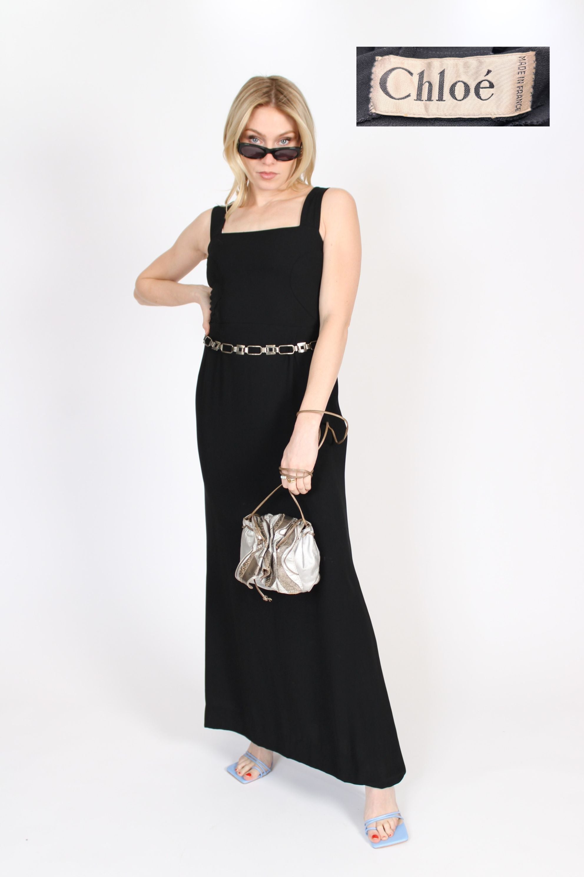 Chic Black Chloe Maxi Dress