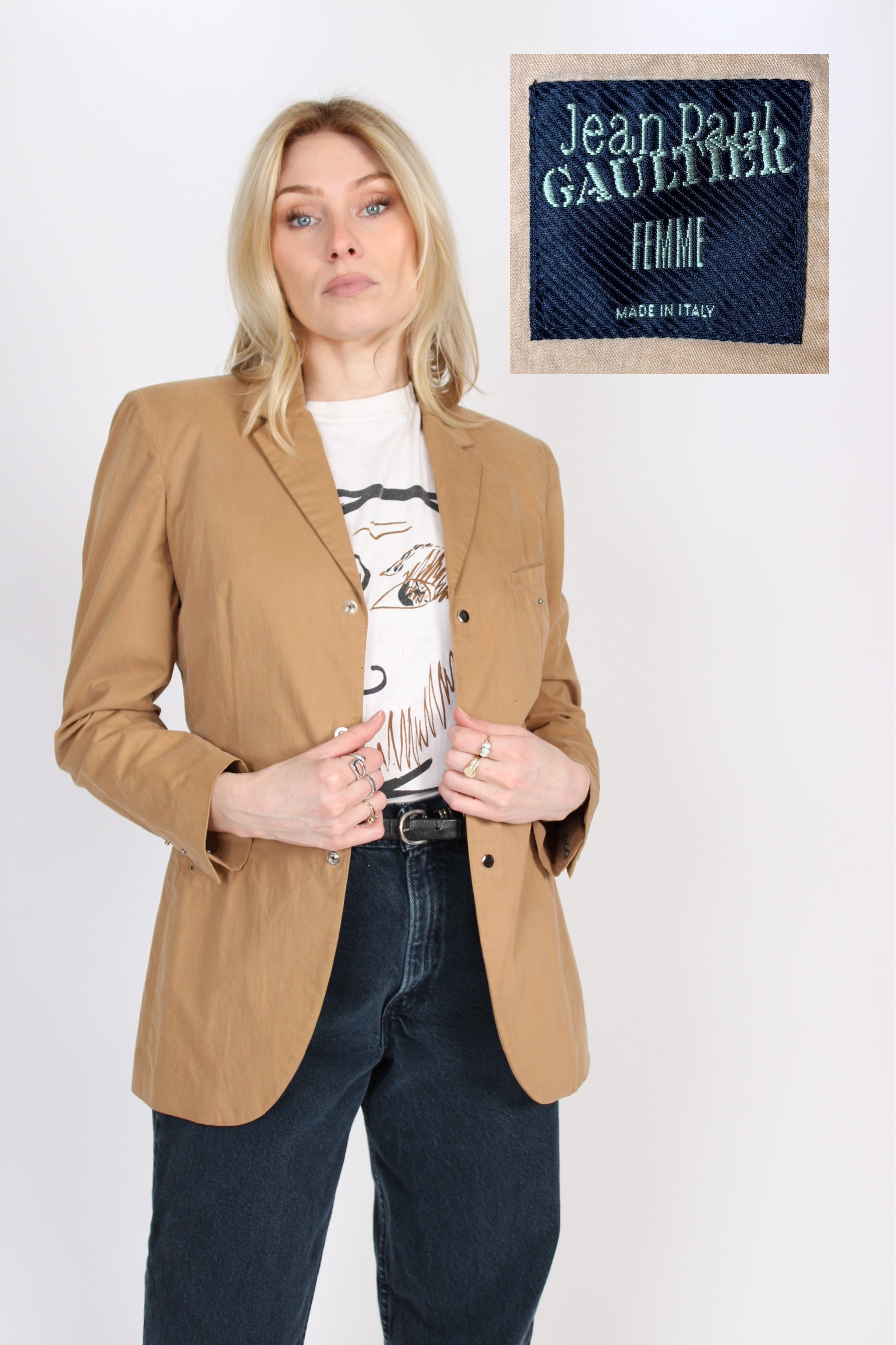Jean Paul Gaultier FEMME Brown Blazer