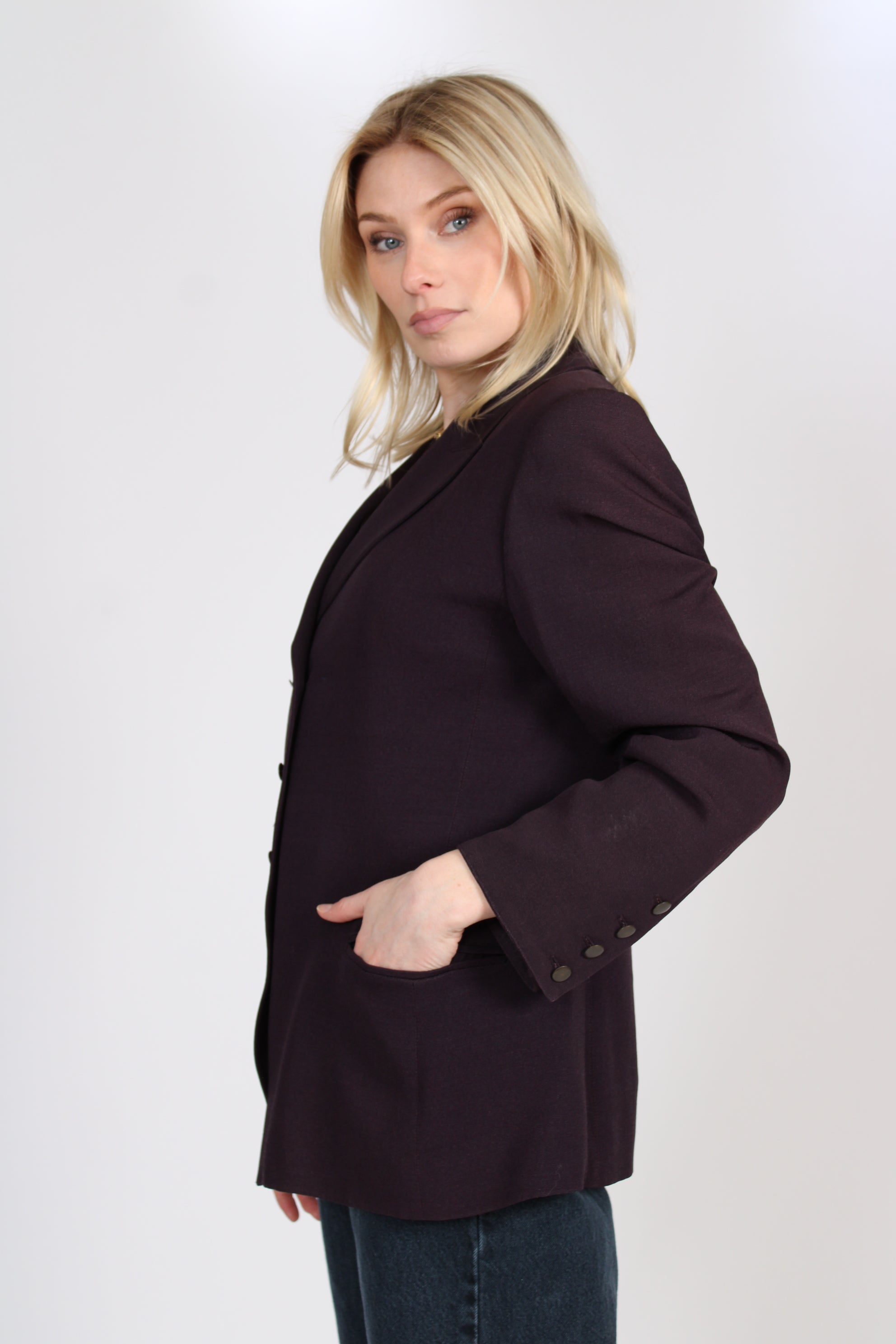 Vintage Claude Montana Black Blazer