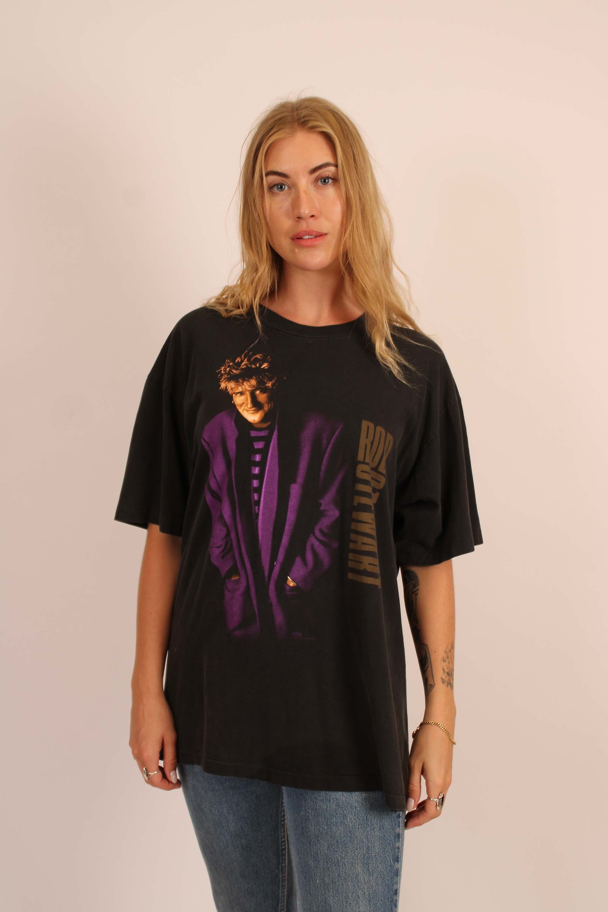 1990s Vintage Rod Stewart 90s Tour Tee